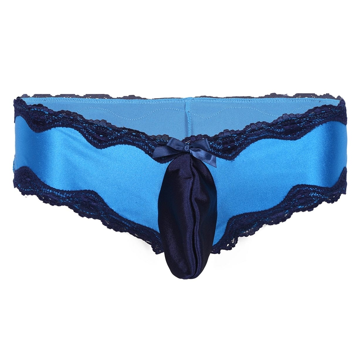 Kinky Cloth Blue B / M Lingerie Lace Bikini Mens Briefs