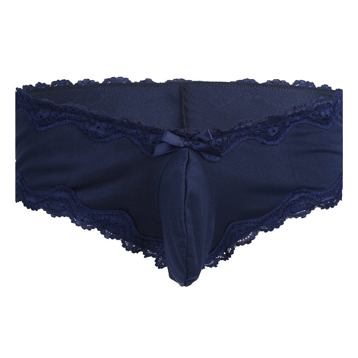 Kinky Cloth Navy Blue B / M Lingerie Lace Bikini Mens Briefs