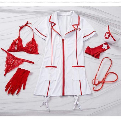 Kinky Cloth 200397146 Lingerie Nurse Baby Doll Uniform