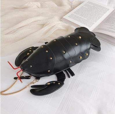 Kinky Cloth 100002856 Black Lobster Purse