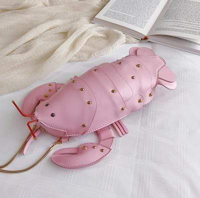 Kinky Cloth 100002856 Pink Lobster Purse