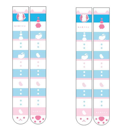Kinky Cloth 200000702 Lolita Anime Pattern Printed Stockings