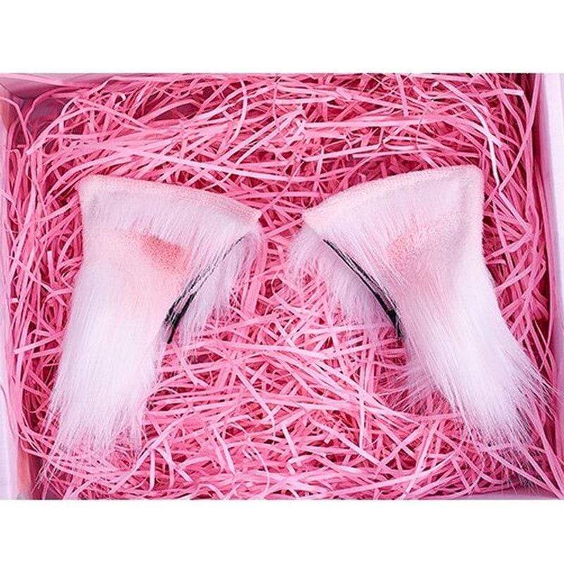 Kinky Cloth 200003991 Pink Hair Pin Lolita Ear Hair Hoop & Hair Pin