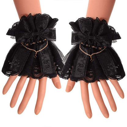 Kinky Cloth Accessories Lolita Lace Cuffs
