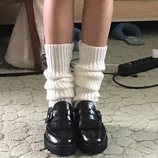 Kinky Cloth Lolita Leg Warmer Knit Socks