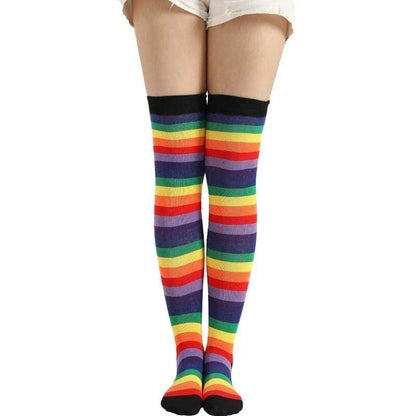 Kinky Cloth 200000868 Long Rainbow Socks