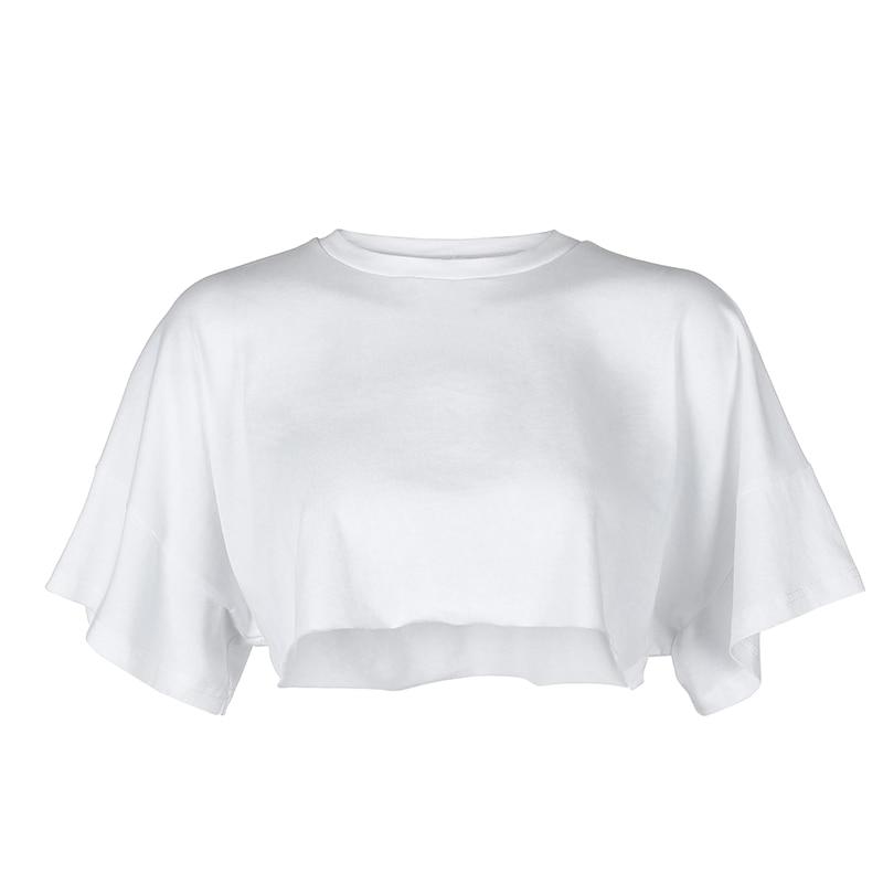 Kinky Cloth 200000791 Loose Cotton Cropped T-Shirt