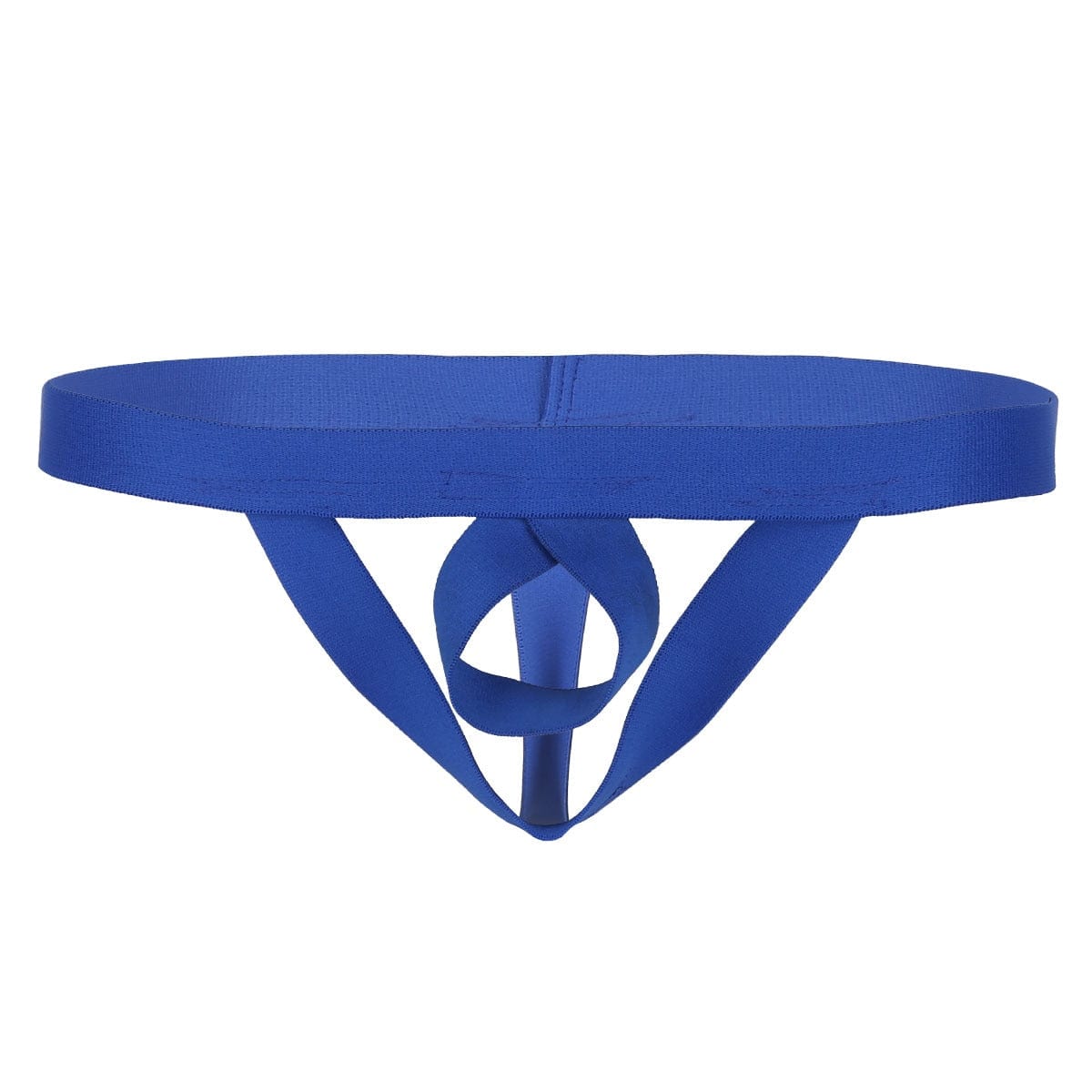 Kinky Cloth Navy Blue / One Size Low Rise Jockstrap Stretchy Thongs