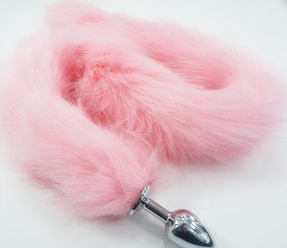 Kinky Cloth 200001518 pink Lush Long Tail Plug