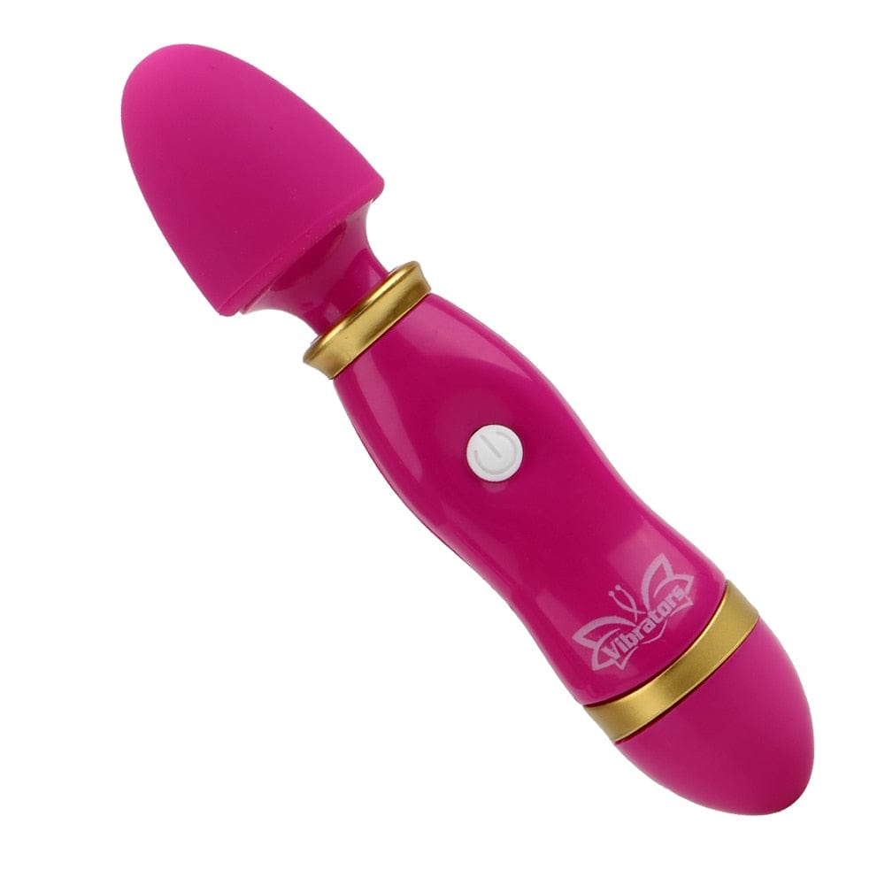 Kinky Cloth Rose Red Magic Rod G-Spot Vibrator
