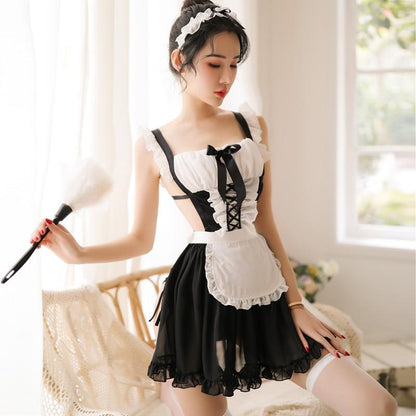 Kinky Cloth 200003986 Maid Lingerie Set Outfit