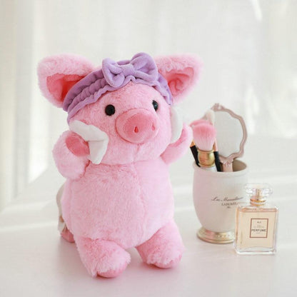 Kinky Cloth 100001765 Pink Doll Make Up Pig Stuffie