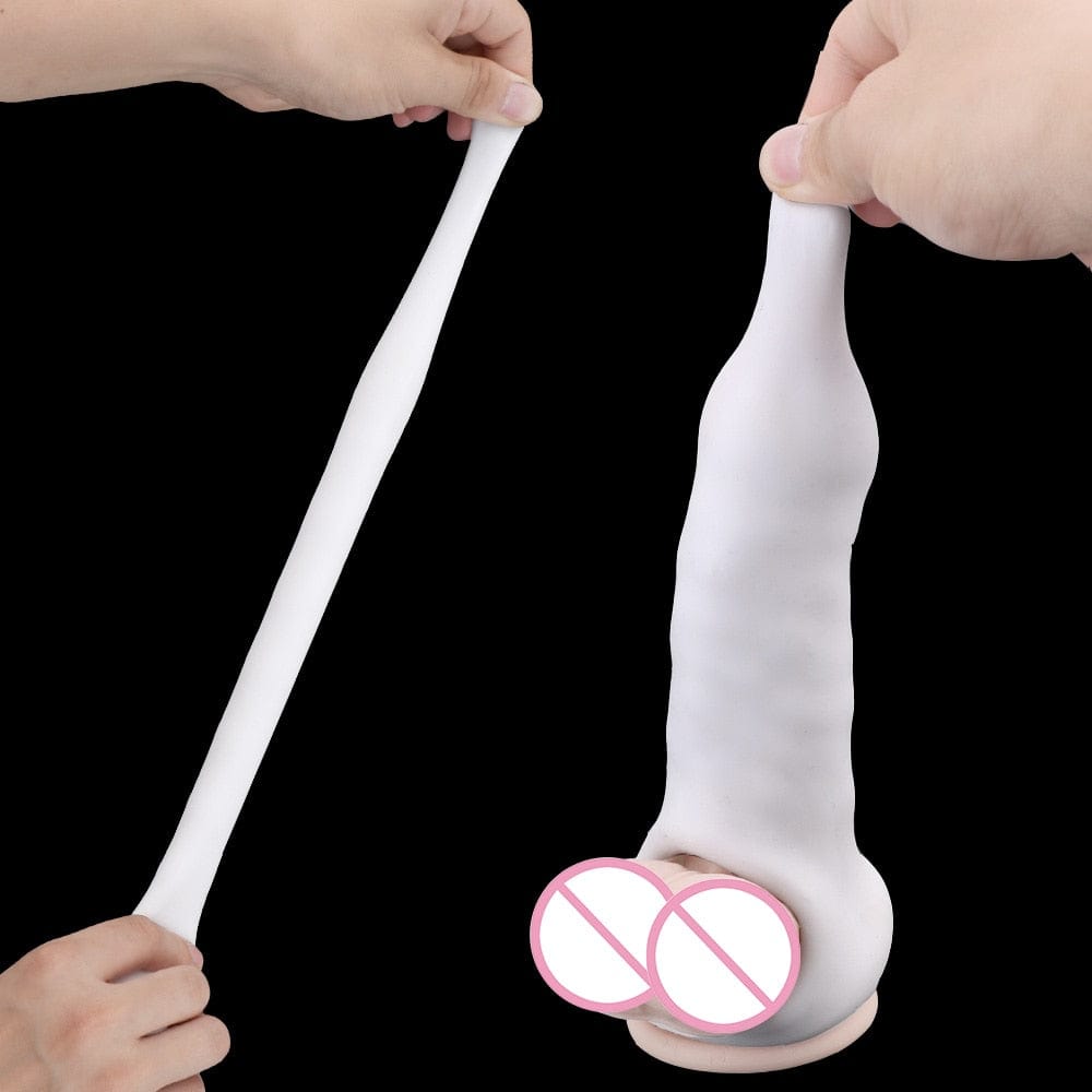 Kinky Cloth Male Masturbator Penis Trainer
