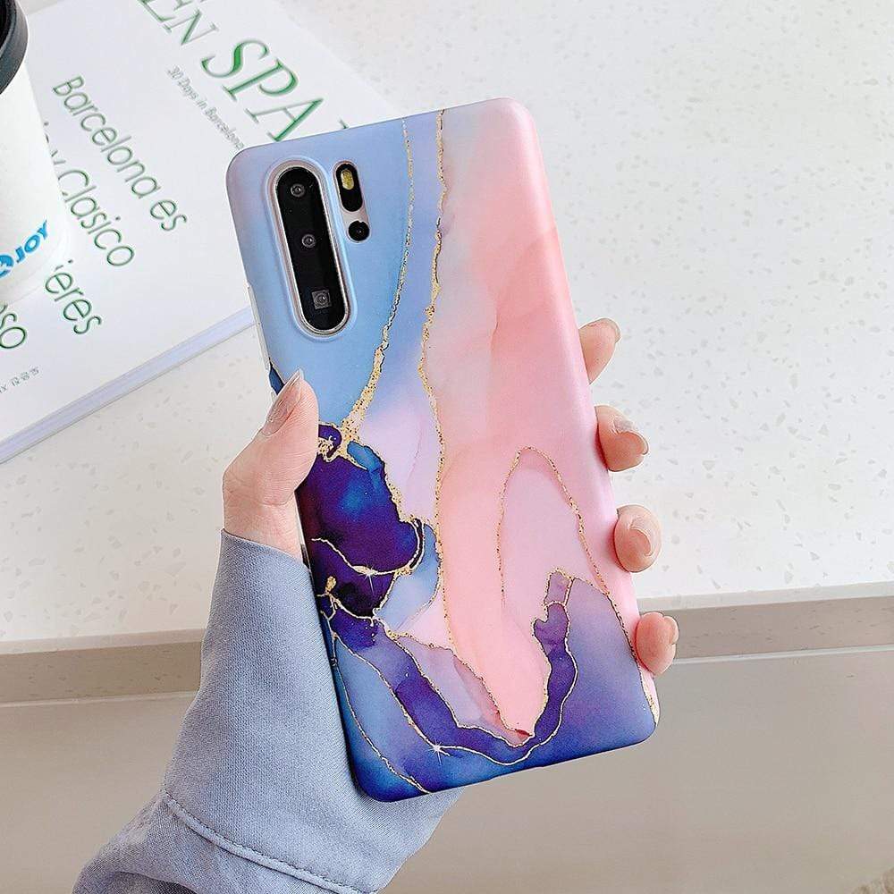 Kinky Cloth 380230 Style4 / For Mate 20 Lite Marble Stone Huawei Phone Case