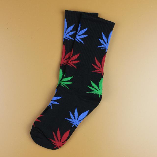 Kinky Cloth 10 Marijuana Leaf Ankle Socks