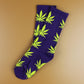Kinky Cloth 22 Marijuana Leaf Ankle Socks