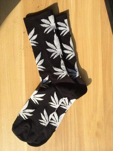 Kinky Cloth 24 Marijuana Leaf Ankle Socks