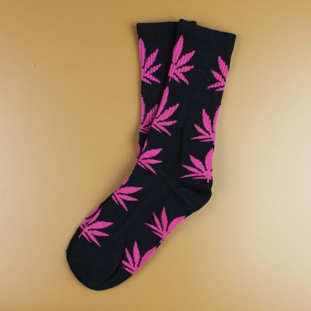 Kinky Cloth 25 Marijuana Leaf Ankle Socks