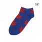 Kinky Cloth Socks 12 Marijuana Leaf Short Socks