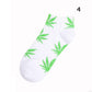 Kinky Cloth Socks 4 Marijuana Leaf Short Socks