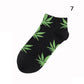 Kinky Cloth Socks 7 Marijuana Leaf Short Socks