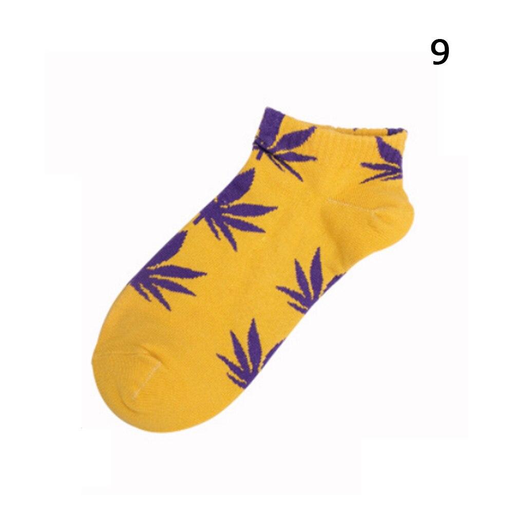 Kinky Cloth Socks 9 Marijuana Leaf Short Socks