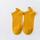Kinky Cloth Socks Burgundy Marijuana Leaf Short Socks