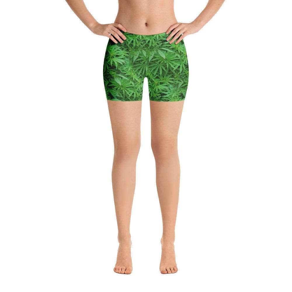 Kinky Cloth XS Marijuana, Shorts, Yoga, Cannabis, Athletic, Weed, 420, Blaze, Leaf, Gift, Bottoms, Vape, Vaping, Shorts