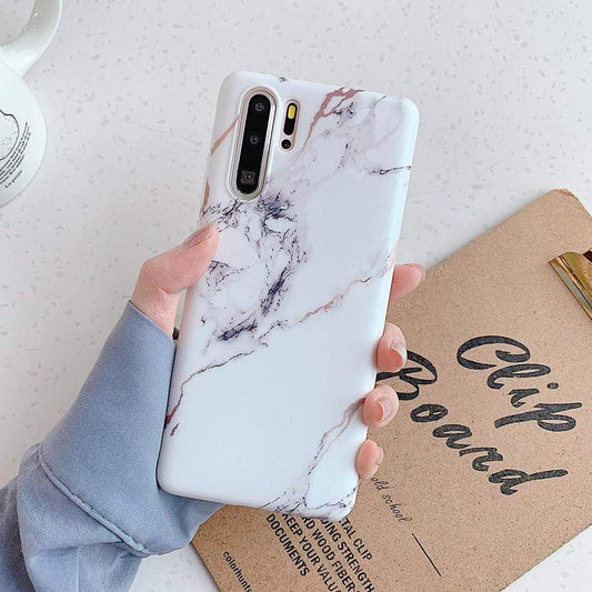 Kinky Cloth 380230 Style3 / For Mate 20 Lite Matte Marble Case For Huawei