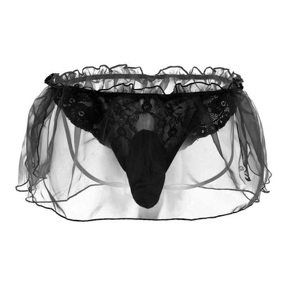 Kinky Cloth 200001799 Black / M Men Lace Organza G-String Bikini