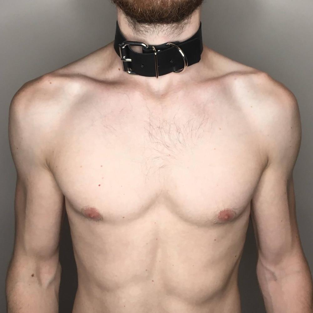 Kinky Cloth 200003585 Men's Arm Ring & Collar Leather Harness