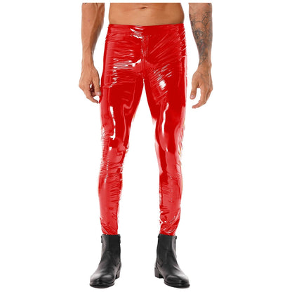 Kinky Cloth Red B / S Mens Slim Fit Pants