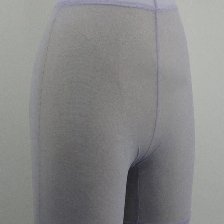Kinky Cloth lavender / S Mesh High Waist Shorts