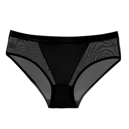 Kinky Cloth Black / M / 1pc Mesh Hollow Out Panties