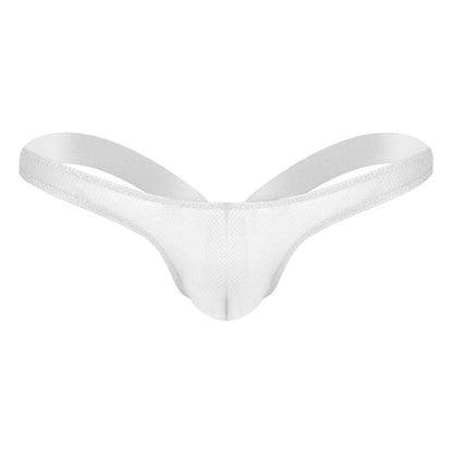 Kinky Cloth white / M / China Mesh Open Back  Jockstrap Bikini
