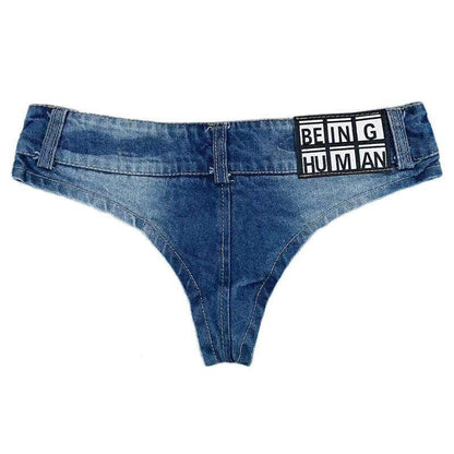 Kinky Cloth Lingerie Micro Jean Shorts