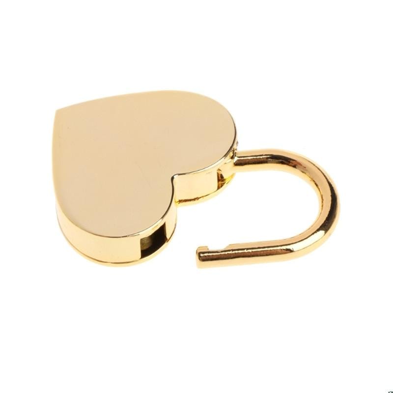 Kinky Cloth 3010 Mini Heart Shape Padlock With Key