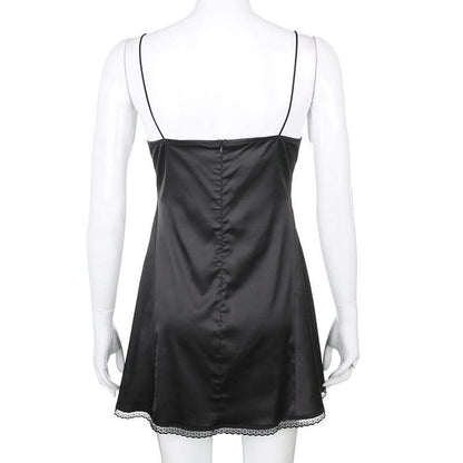 Kinky Cloth 200000347 Mini Lace Trim Cami Dress