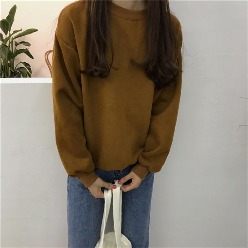 Kinky Cloth Sweatshirt Khaki / One Size Minimal Pop Sweatshirt