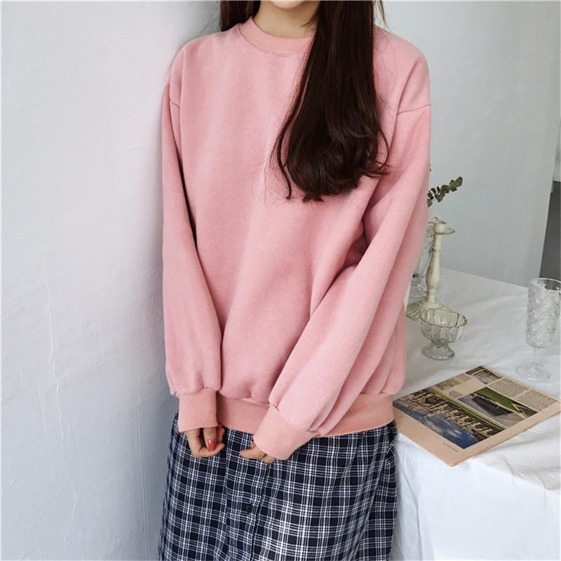 Kinky Cloth Sweatshirt Pink / One Size Minimal Pop Sweatshirt