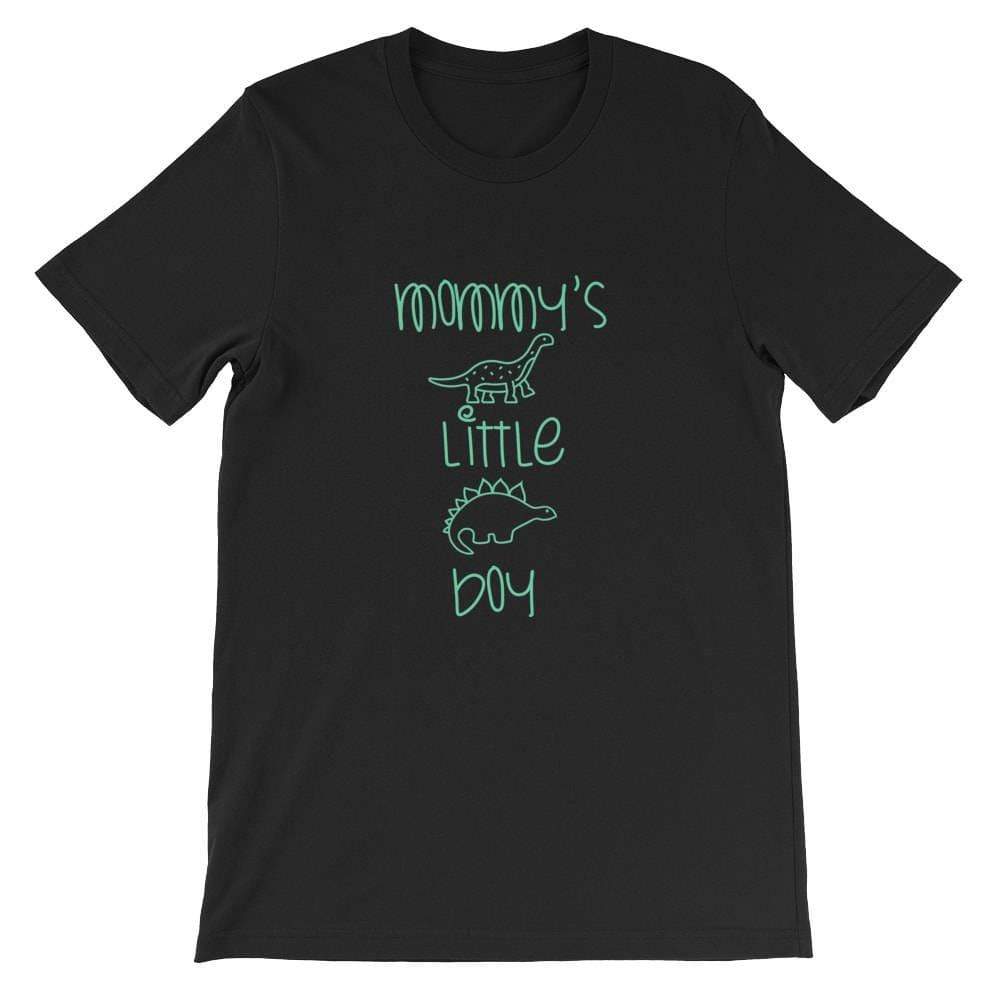 Kinky Cloth Top S / White/ Blue Font Mommy’s Little Boy T-Shirt