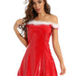 Kinky Cloth 200000347 Mrs Santa Latex Dress With Hat