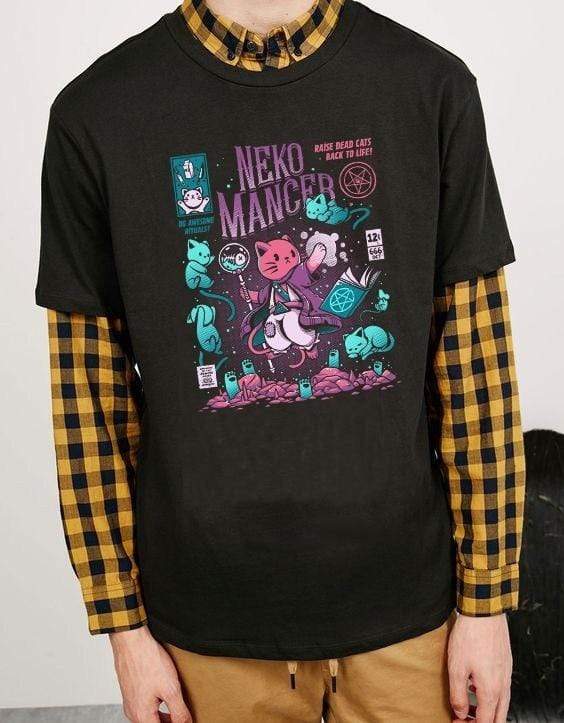 Kinky Cloth Neko Mancer Cat T-shirt