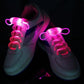Kinky Cloth Pink Neon LED Glowing Shoe Laces