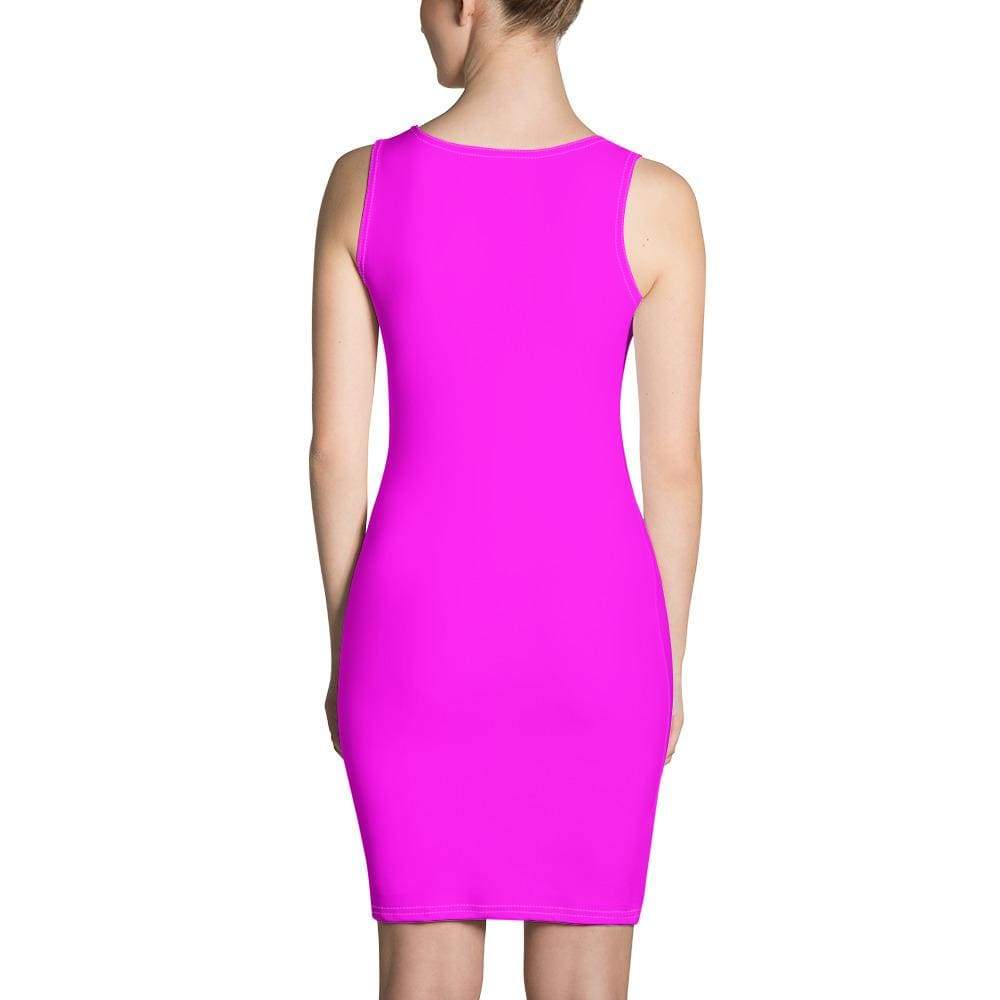 Kinky Cloth Neon Pink Dress