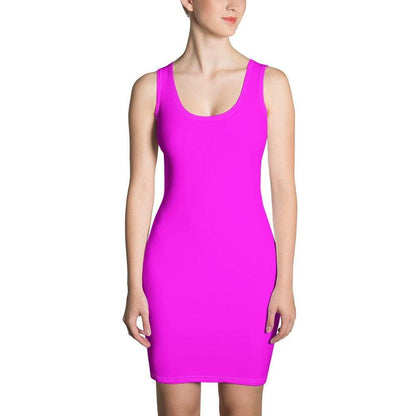 Kinky Cloth XS Neon Pink Dress