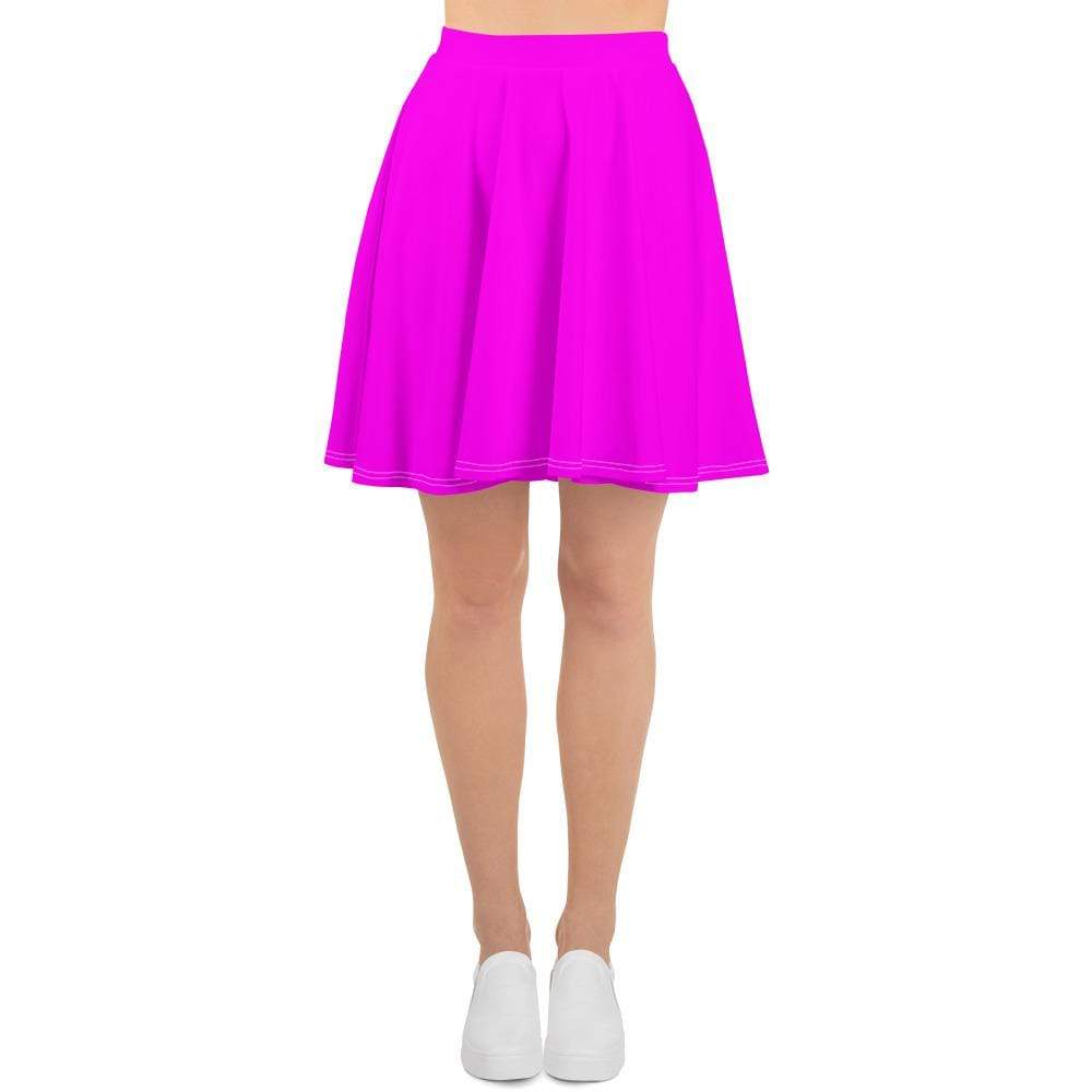 Kinky Cloth XS Neon Pink Skater Skirt