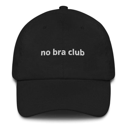 Kinky Cloth Black No Bra Club Dad Hat