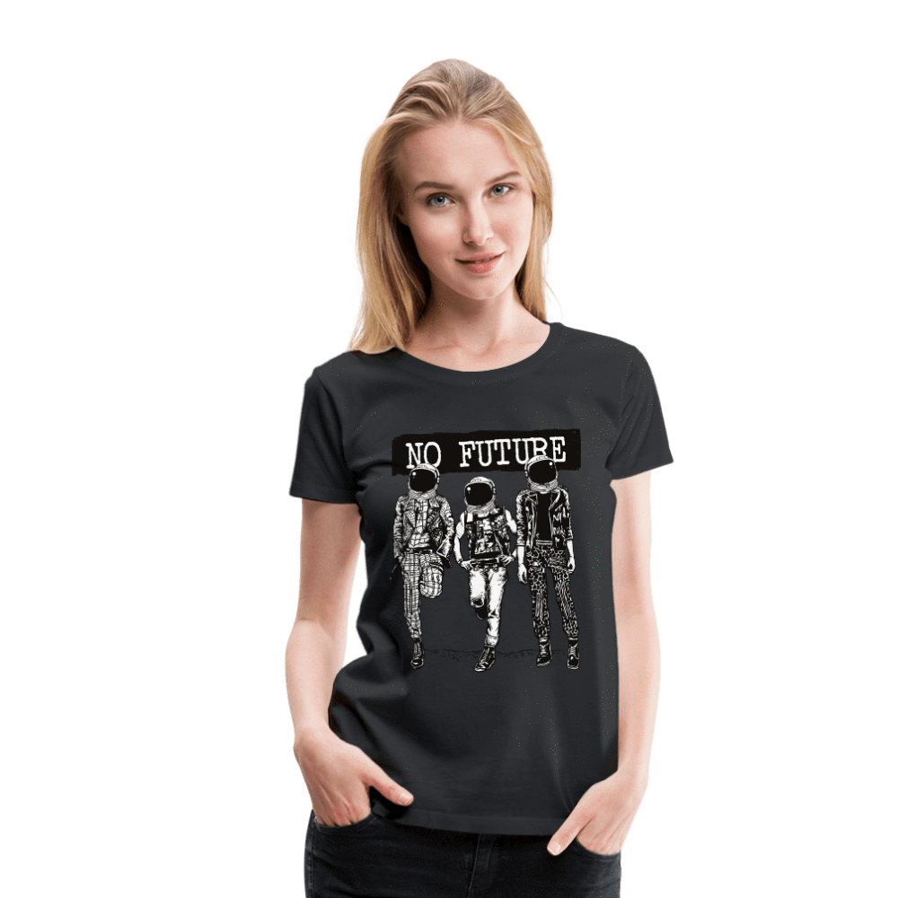 SPOD Women’s Premium T-Shirt black / S No Future Astronaut Women’s Premium T-Shirt