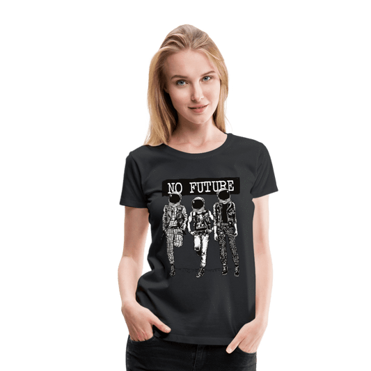 SPOD Women’s Premium T-Shirt black / S No Future Astronaut Women’s Premium T-Shirt